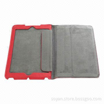 Genuine cow leather case for iPad mini